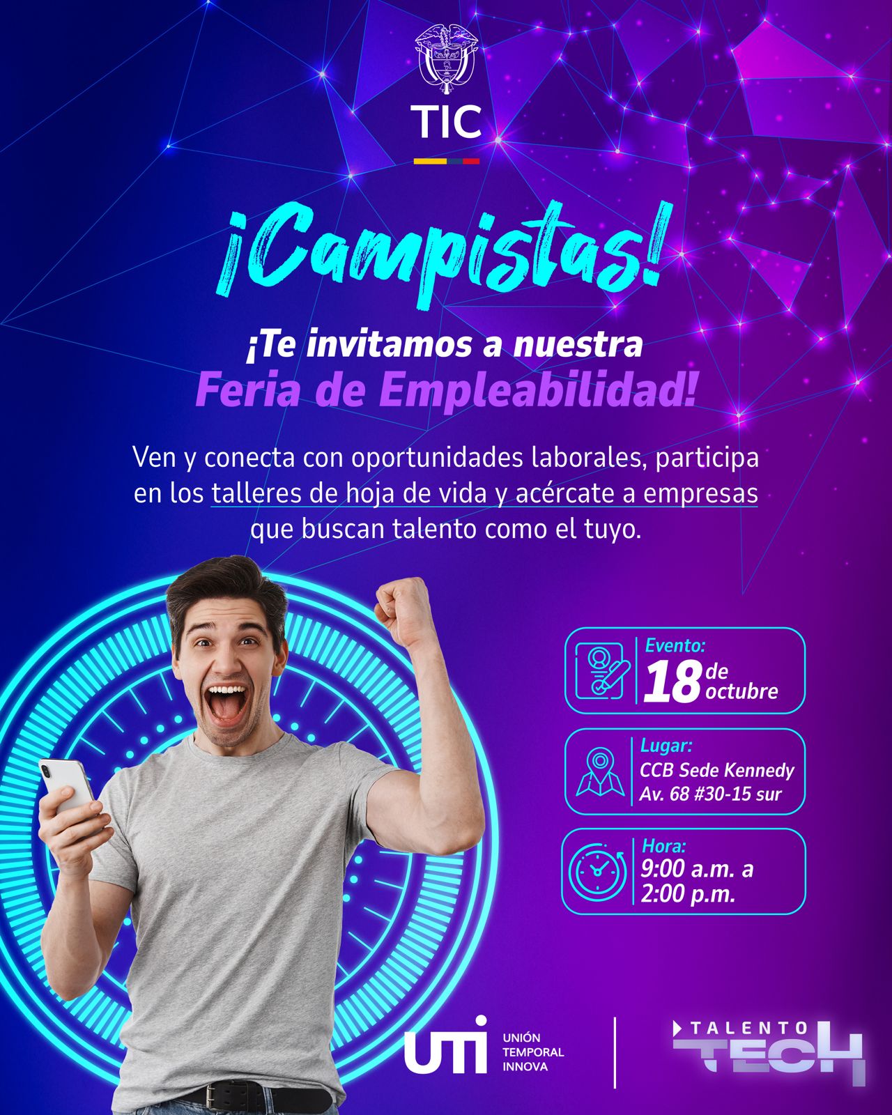 Contacto con mi primer Empleo en Tecnología